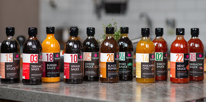 Tamaki Group presented the top 7 most popular Asian sauces among Russian brand chefs