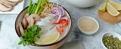 Авторский рецепт супа с заправкой Фо Бо Tamaki