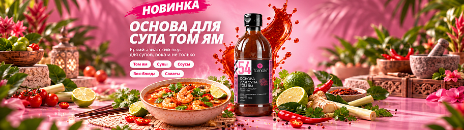 Основа для супа «Том ям» Tamaki: как приготовить том ям дома