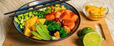 Гавайский Поке с пикантной ноткой