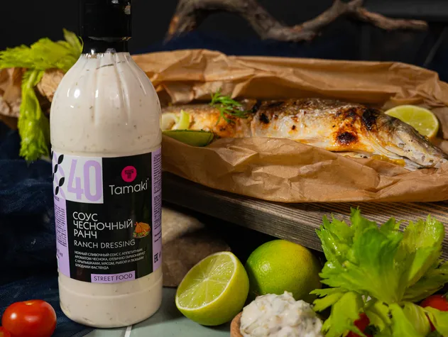 Tamaki Garlic Ranch Sauce – a creamy garlic sauce for appetizers, salads, and hot dishes